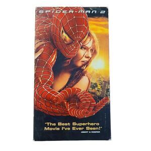 Spider-Man 2 VHS (2004) used Tested some box damage